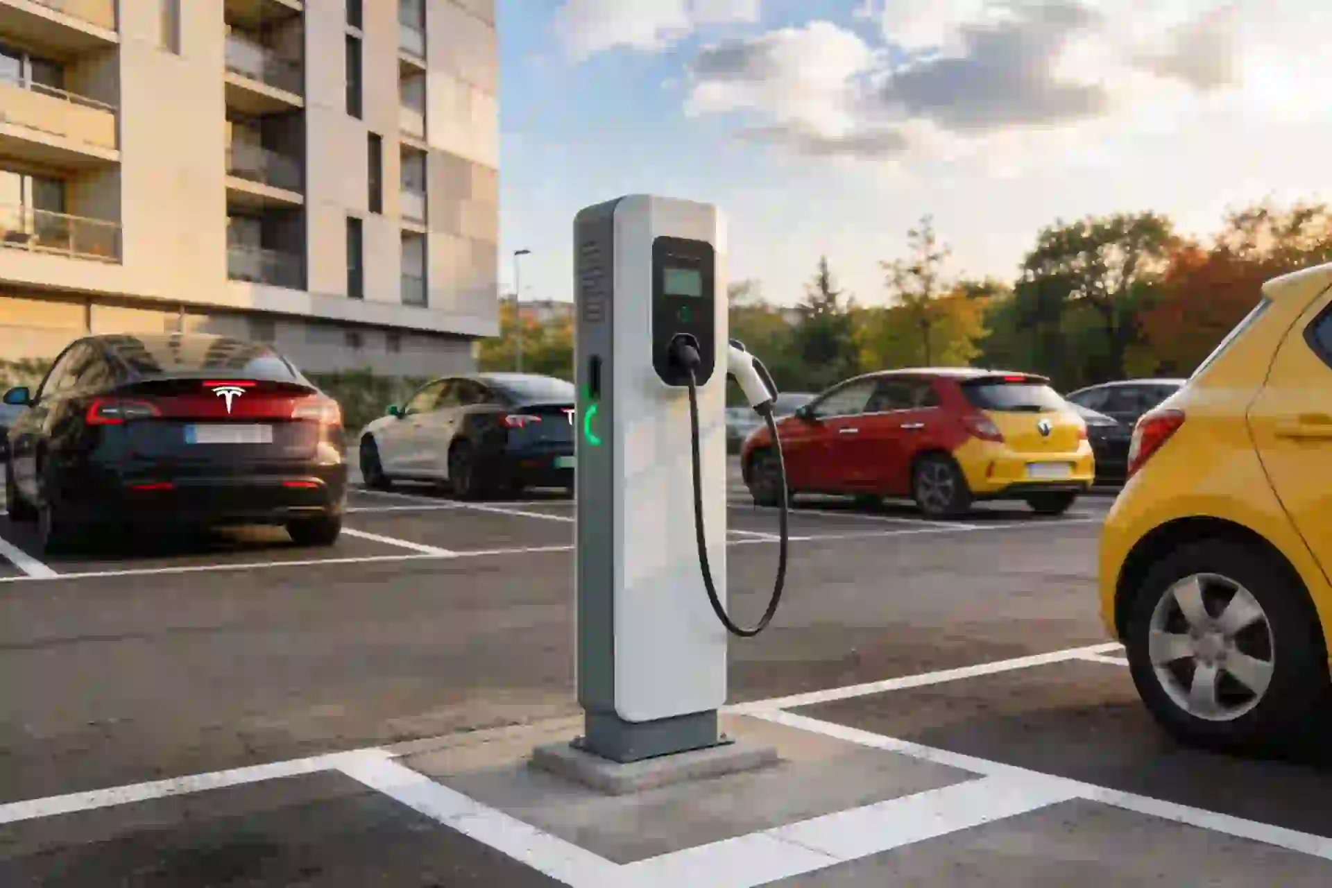 Installation borne de recharge à Diemeringen