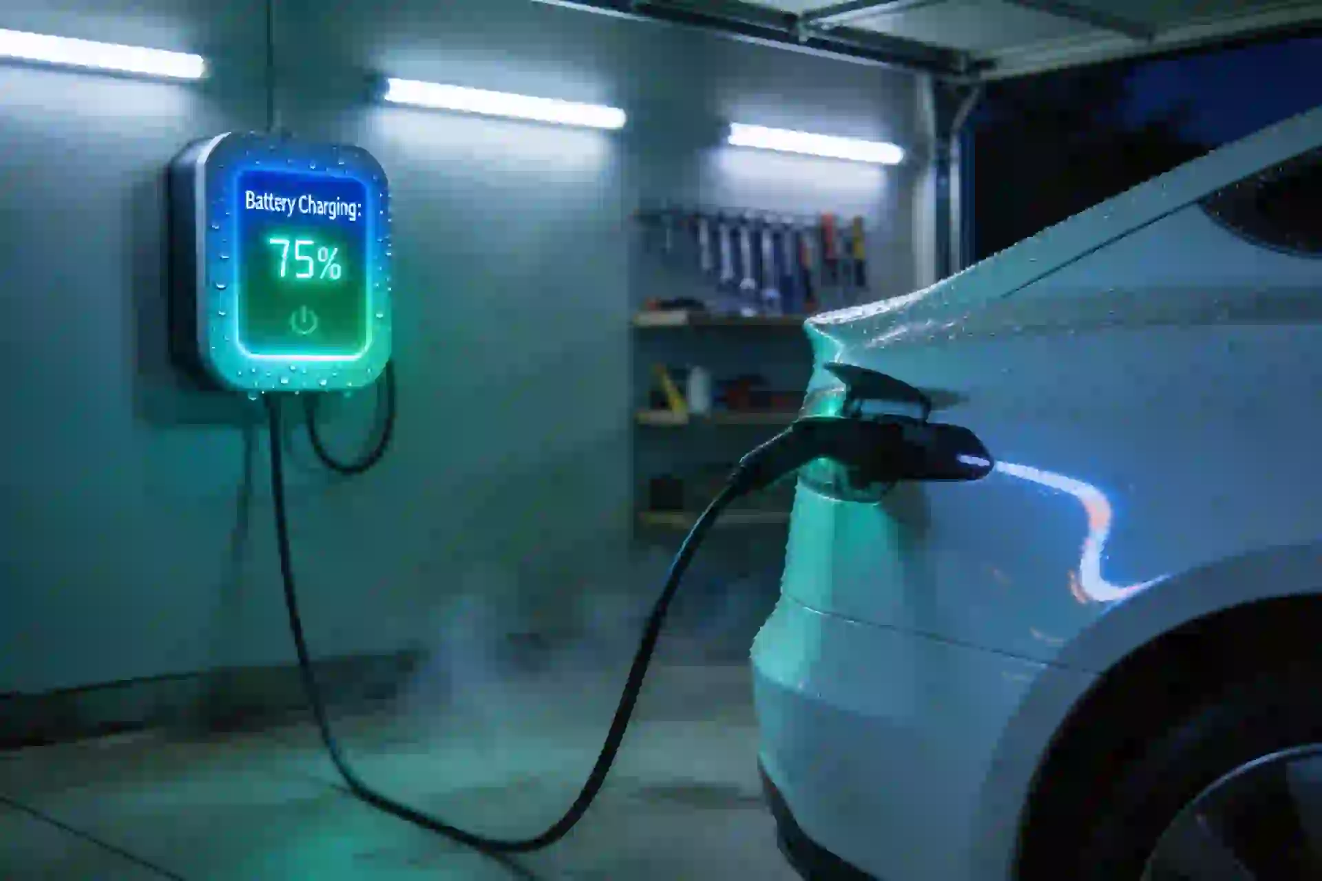 Installation borne de recharge à Tresbœuf